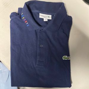 Classic Polo with Collar Detail